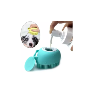 Esponja de silicone com recipiente