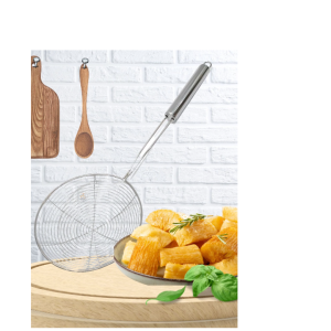 Escumadeira para fritura inox