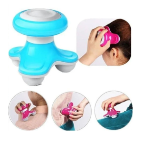 Massageador portátil a pilha com cabo USB