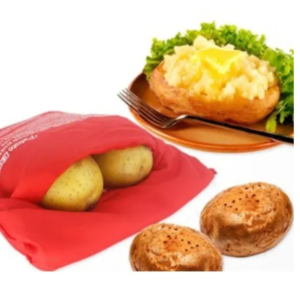 Bolsa para assar em micro-ondas