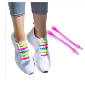 Cadarço de tênis silicone