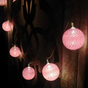 Cordão varal de Luz Led a pilha